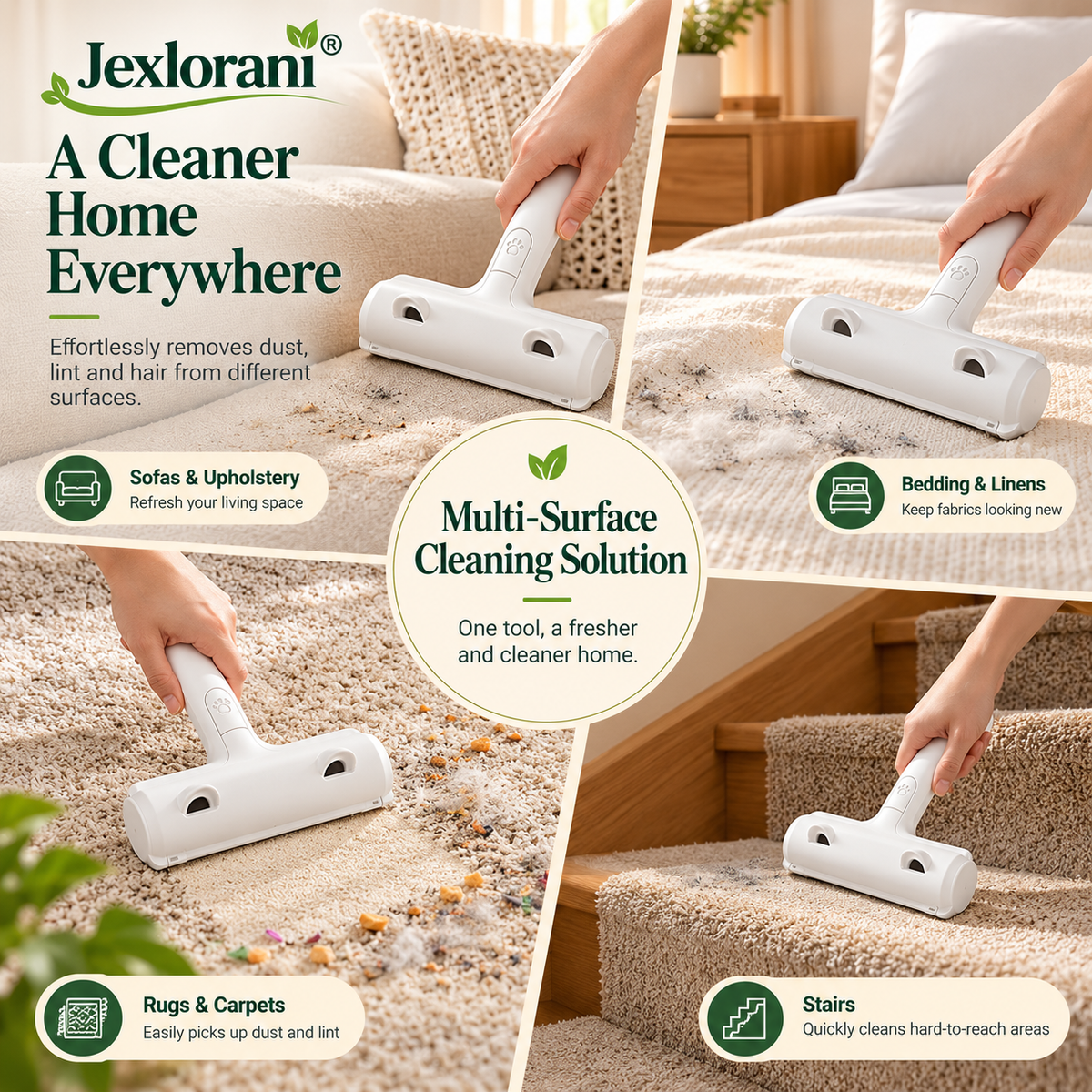 Jexlorani® Multi-Surface Fabric Cleaning Roller