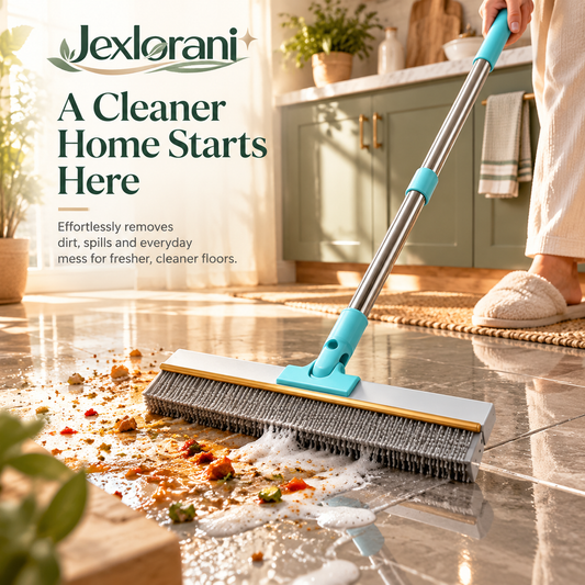 Jexlorani® Dual-Surface Carpet & Floor Cleaning Rake