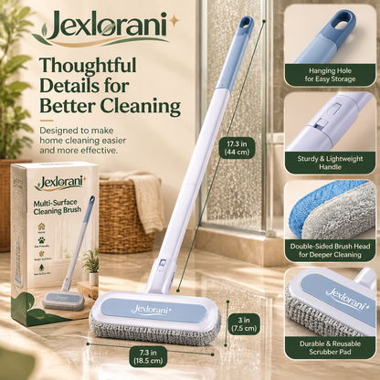 Jexlorani® Long Handle Fabric Cleaning Brush
