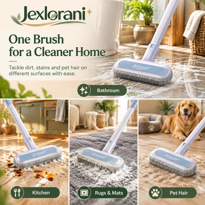 Jexlorani® Long Handle Fabric Cleaning Brush