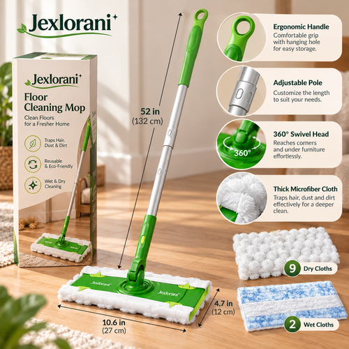 Jexlorani® 360° Multi-Purpose Floor Cleaning Mop