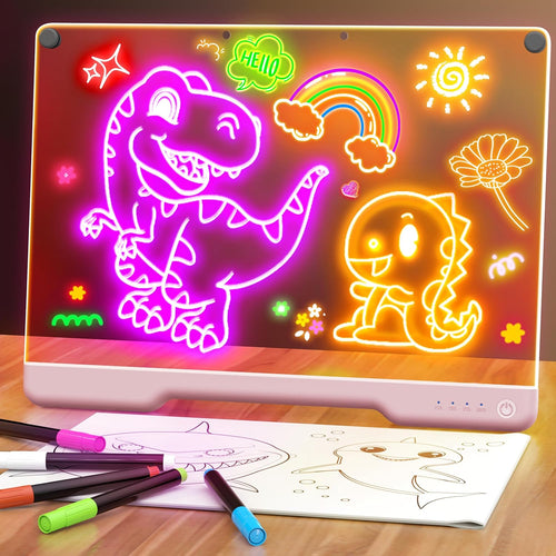 ✅ Jexlorani® Neon Glow Drawing Board