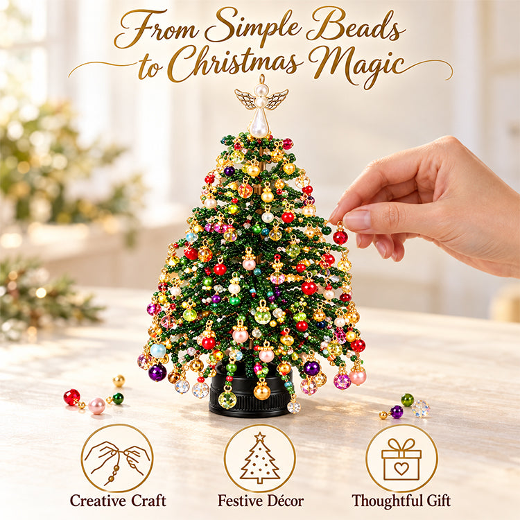 Jexlorani® DIY Beaded Christmas Tree Kit