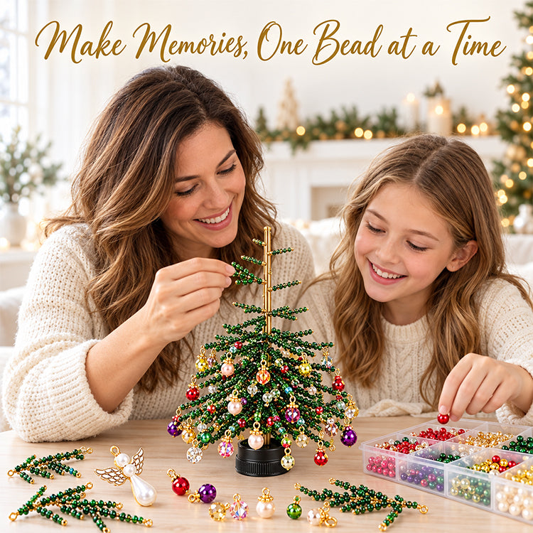 Jexlorani® DIY Beaded Christmas Tree Kit
