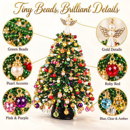 Jexlorani® DIY Beaded Christmas Tree Kit