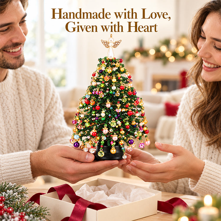 Jexlorani® DIY Beaded Christmas Tree Kit