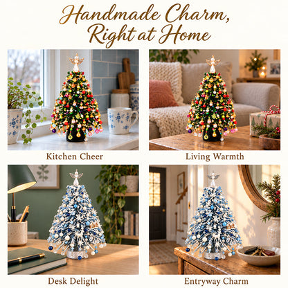 Jexlorani® DIY Beaded Christmas Tree Kit