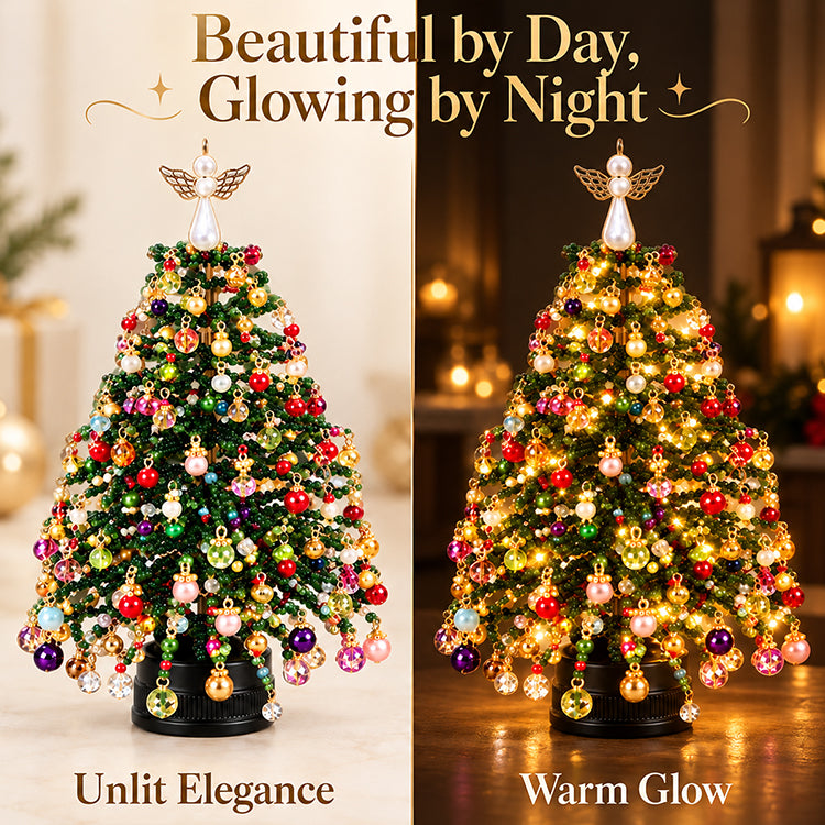 Jexlorani® DIY Beaded Christmas Tree Kit