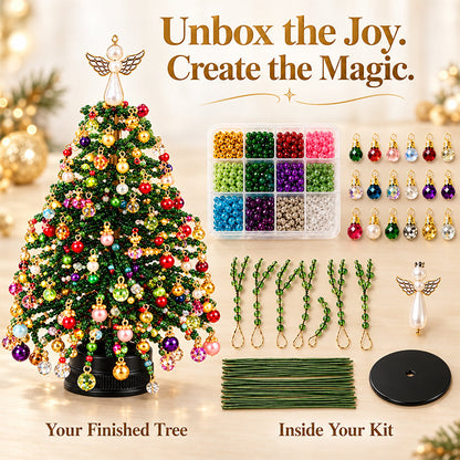 Jexlorani® DIY Beaded Christmas Tree Kit