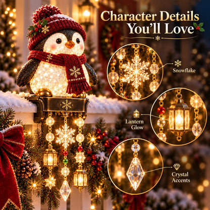 Jexlorani® Christmas Porch Railing Lights