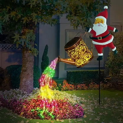 Jexlorani® Christmas Solar Kettle Light