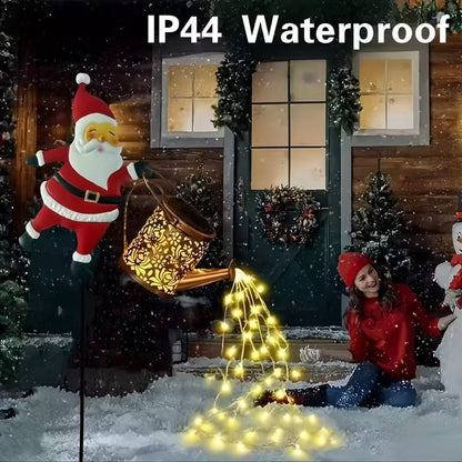 Jexlorani® Christmas Solar Kettle Light