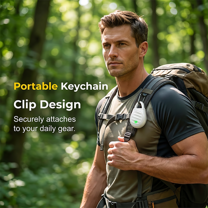 ✅ Jexlorani® Portable Ultrasonic Bird Repellent Keychain